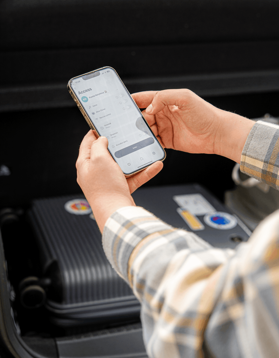 Share access remotely